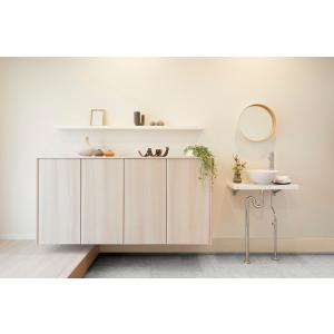 玄関収納 ラシッサDキナリモダン ローカウンター型 / フロート納まり 0708A1F W：740m...