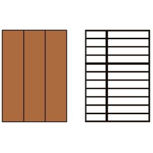 玄関収納 ラシッサDノースフォレスト ロッカー型(L1) / フロート納まり 1217L1F W：1...
