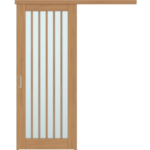 ラシッサS 室内引戸 アウトセット方式 片引戸 標準タイプ ASAK-LGZ 錠なし 化粧縁・枠なし...