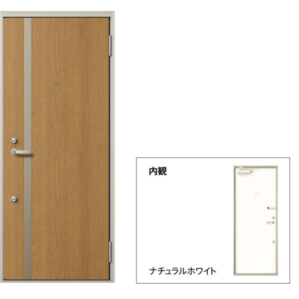 リジェーロα アパートドア 非防火 12型 2ロック / K2仕様 ランマなし W：785mm × ...