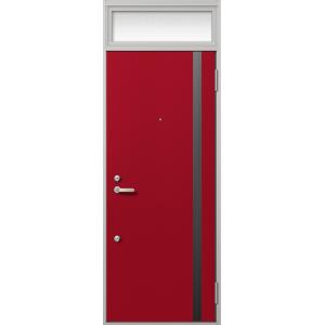 リジェーロα アパートドア 非防火 14型 1ロック / K6仕様 ランマ付き W：785mm × ...