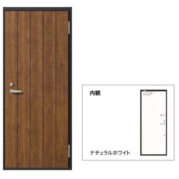 リジェーロα アパートドア 非防火 21型 1ロック / K4仕様 ランマなし W：785mm × ...