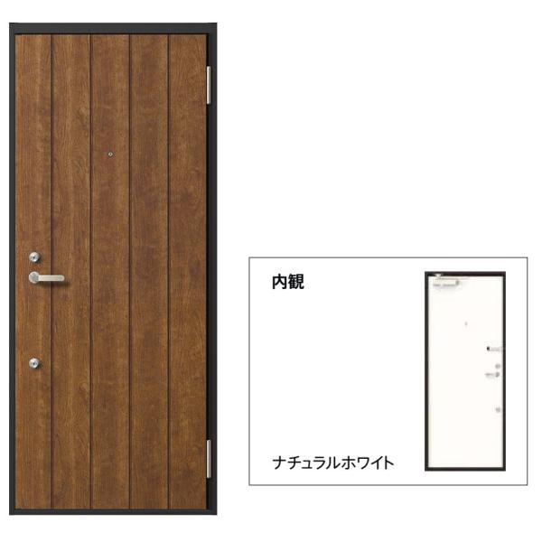 リジェーロα アパートドア 非防火 21型 2ロック / K4仕様 ランマなし W：785mm × ...
