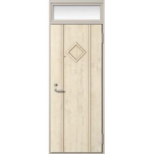 リジェーロα アパートドア 非防火 22型 1ロック / K2仕様 ランマ付き W：785mm × ...