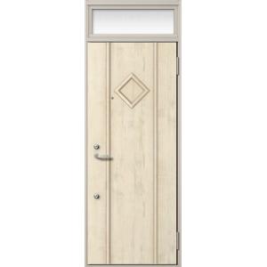 リジェーロα アパートドア 非防火 22型 2ロック / K3仕様 ランマ付き W：785mm × ...