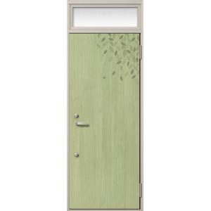 リジェーロα アパートドア 非防火 23型 2ロック / K2仕様 ランマ付き W：785mm × ...