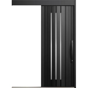 エルムーブ2 一本引き L12型 アルミ色 システムキー仕様 呼称：166 W