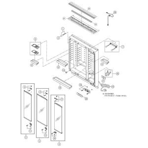 LIXIL(INAX) 鏡ASSY 洗面化粧台（ミラーキャビネット） 取替用ミラー