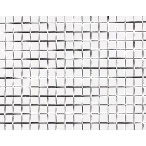 亜鉛引平織金網 線径：0.63mm / メッシュ：6.5 巾：910mm × 長さ：30m 工作用金...