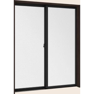 防火戸FG-L 引き違い 2枚建て Low-E複層ガラス / 網入仕様 06009 W：640mm ...