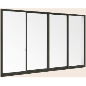 サーモスII-H 引違い 4枚建て 一般複層ガラス / アルミスペーサー仕様