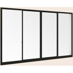 あけぼの様 アトモスII CT障子 単体サッシ 半外付型 4枚建て 256204 W：2,600mm