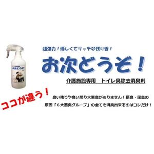 トイレ消臭剤 お次どうぞ！ スプレーボトル 300ml 10本セット 介護 業務用消臭剤 株式会社ベ...