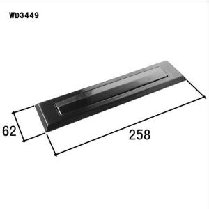 【未使用】三協アルミ ポスト 黒 無料☆特典対象】 郵便ポスト 郵便受け 三協アルミ 三協立山 埋込み