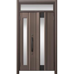 リシェント玄関ドア3 アルミ仕様 / 手動 親子_ランマ付き C11N型(アルミ色) 特注 W：1,...