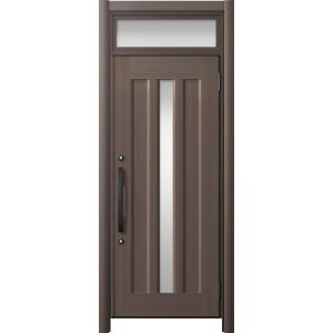 リシェント玄関ドア3 アルミ仕様 / 手動 片開き_ランマ付き C12N型(アルミ色) 特注 W：7...