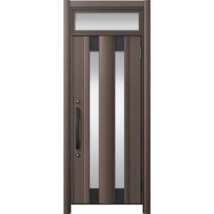 リシェント玄関ドア3 アルミ仕様 / 手動 片開き_ランマ付き C14N型(アルミ色) 特注 W：7...