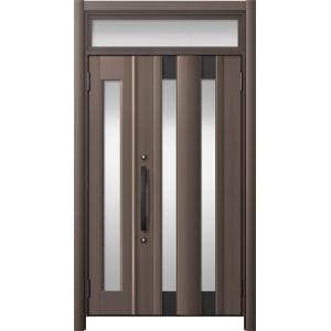 リシェント玄関ドア3 アルミ仕様 / 手動 親子_ランマ付き C14N型(アルミ色) 特注 W：1,...