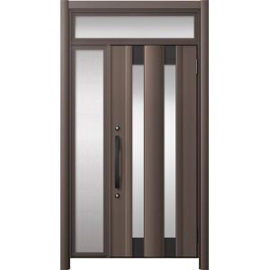 リシェント玄関ドア3 アルミ仕様 / 手動 片袖_ランマ付き C14N型(アルミ色) 特注 W：91...