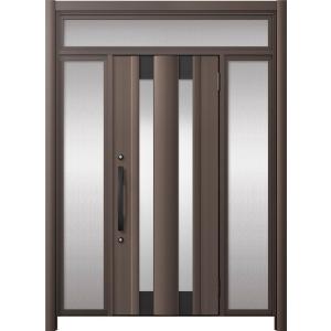 リシェント玄関ドア3 アルミ仕様 / 手動 両袖_ランマ付き C14N型(アルミ色) 特注 W：1,...