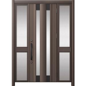 リシェント玄関ドア3 アルミ仕様 / 手動 両袖-中桟付きポストなし_ランマなし C14N型(アルミ...