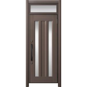 リシェント玄関ドア3 アルミ仕様 / 手動 片開き_ランマ付き C16N型(アルミ色) 特注 W：7...