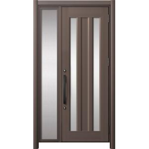 リシェント玄関ドア3 アルミ仕様 / 手動 片袖_ランマなし C16N型(アルミ色) 特注 W：87...