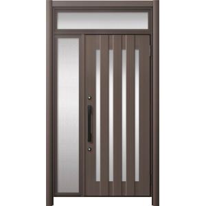 リシェント玄関ドア3 アルミ仕様 / 手動 片袖_ランマ付き C17N型(アルミ色) 特注 W：87...