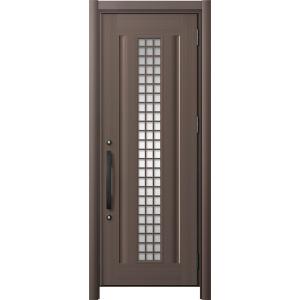 リシェント玄関ドア3 アルミ仕様 / 手動 片開き_ランマなし C20N型(アルミ色) 特注 W：7...