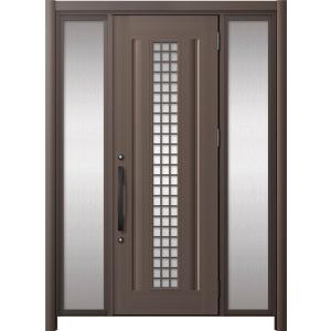 リシェント玄関ドア3 アルミ仕様 / 手動 両袖_ランマなし C20N型(アルミ色) 特注 W：1,...