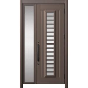 リシェント玄関ドア3 アルミ仕様 / 手動 片袖_ランマなし C83N型(アルミ色) 特注 W：90...