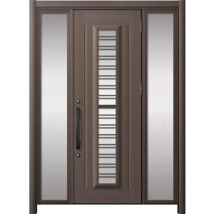 リシェント玄関ドア3 アルミ仕様 / 手動 両袖_ランマなし C83N型(アルミ色) 特注 W：1,...