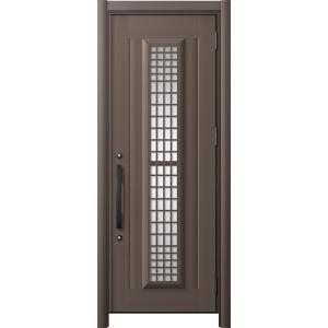 リシェント玄関ドア3 アルミ仕様 / 手動 片開き_ランマなし C84N型(アルミ色) 特注 W：7...