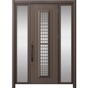 リシェント玄関ドア3 アルミ仕様 / 手動 両袖_ランマなし C84N型(アルミ色) 特注 W：1,...