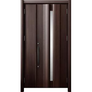 リシェント 玄関ドア3 断熱仕様 / 非防火 K2 G12型 木目調 親子ドア 特注サイズ W：97...