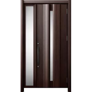 リシェント 玄関ドア3 断熱仕様 / 非防火 K2 G12型 木目調 片袖 特注サイズ W：922〜...