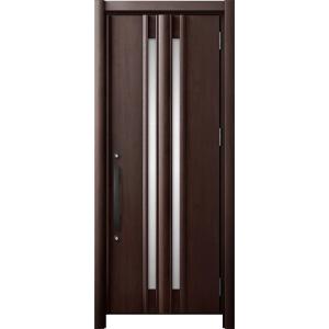 リシェント 玄関ドア3 断熱仕様 / 非防火 K2 G15型 木目調 片開き 特注サイズ W：714...