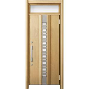 リシェント 玄関ドア3 断熱仕様 / 非防火 K2 G82型 木目調 片開きランマ付 特注サイズ W...