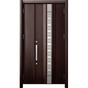 リシェント 玄関ドア3 断熱仕様 / 非防火 K4 G82型 木目調 親子ドア 特注サイズ W：1,...