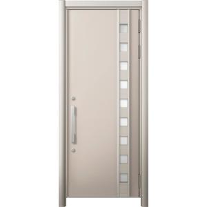 リシェント 玄関ドア3 高断熱仕様 / 非防火 16N型 アルミ色 片開き 特注サイズ W：764〜...