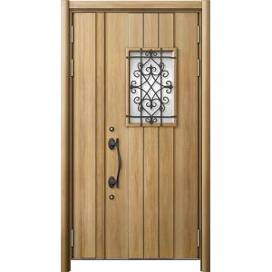 リシェント 玄関ドア3 高断熱仕様 / 非防火 41N型 木目調 親子 特注サイズ W：1,153〜...