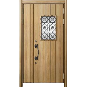 リシェント 玄関ドア3 高断熱仕様 / 非防火 45N型 木目調 親子 特注サイズ W：1,153〜...