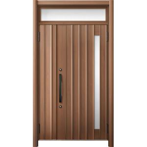 リシェント 玄関ドア3 高断熱仕様 / 非防火 71N型 木目調 親子ランマ付き 特注サイズ W：1...