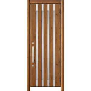 リシェント玄関ドア3 アルミ仕様 / 手動 片開き_ランマなし M11N型(木目調) 特注 W：71...