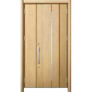 リシェント 玄関ドア3 断熱仕様 / 非防火 K2 M12型 木目調 親子ドア 特注サイズ W：97...