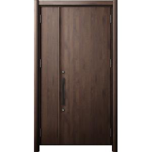 リシェント 玄関ドア3 断熱仕様 / 非防火 K2 M17型 アルミ色 親子ドア 特注サイズ W：9...