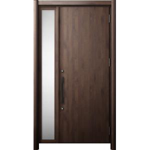 リシェント 玄関ドア3 断熱仕様 / 非防火 K4 M17型 木目調 片袖 特注サイズ W：872〜...