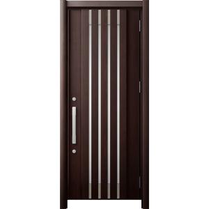 リシェント 玄関ドア3 断熱仕様 / 非防火 K2 M27型 アルミ色 片開き 特注サイズ W：77...