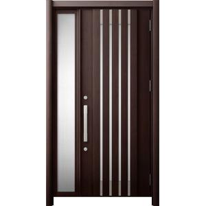 リシェント 玄関ドア3 断熱仕様 / 非防火 K2 M27型 アルミ色 片袖 特注サイズ W：932...