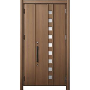 リシェント 玄関ドア3 断熱仕様 / 非防火 K4 M28型 アルミ色 親子ドア 特注サイズ W：9...